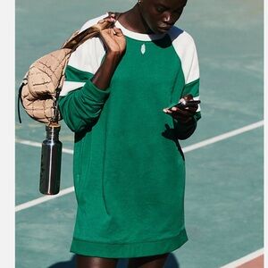 FP heritage Sweatshirt Dress NWT S